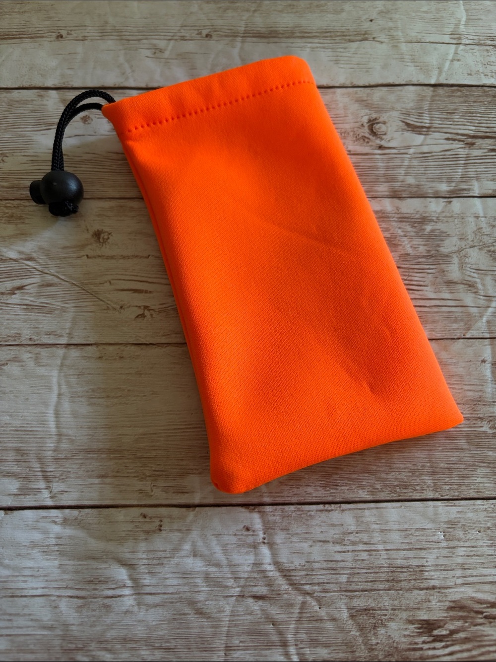 Ray-Ban Orange Drawstring Sunglass Pouch - Picture 3 of 3